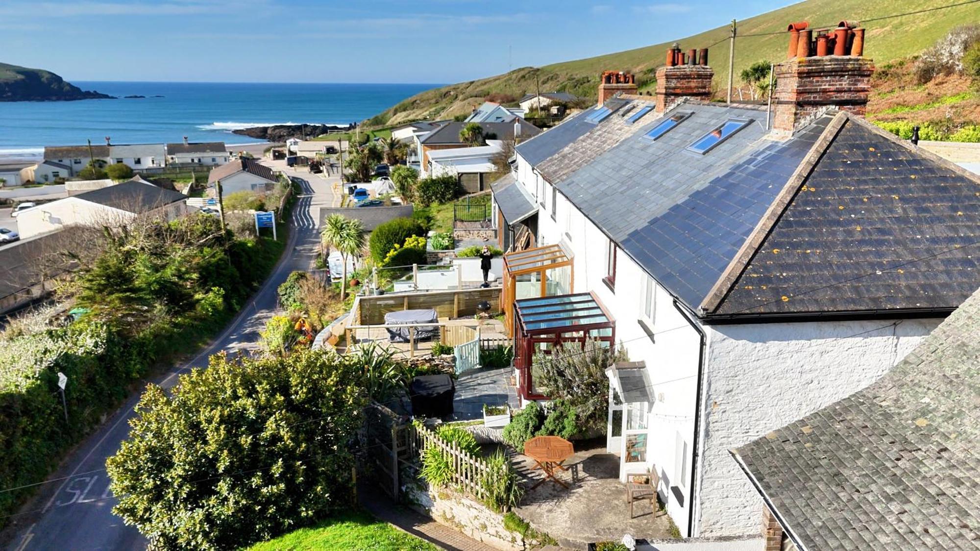 Cosy Beachside Cottage Bigbury Buitenkant foto