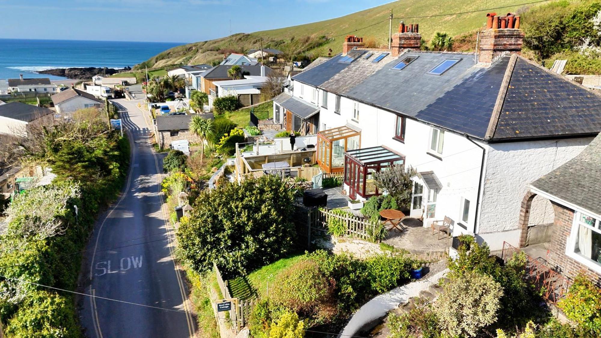 Cosy Beachside Cottage Bigbury Buitenkant foto